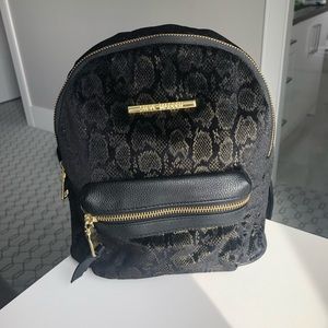 Steve Madden Velvet Mini Backpack